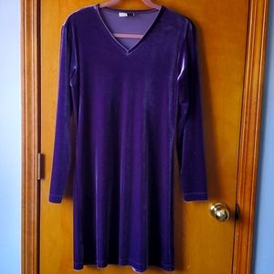 Dress.Com velour dress